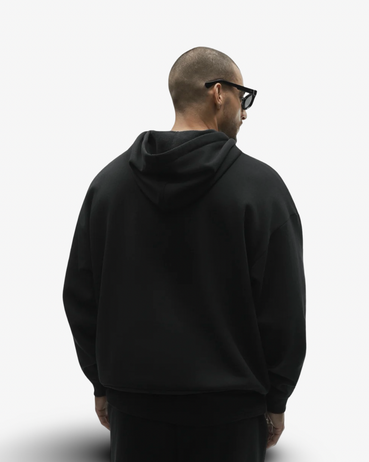 ALO ACCOLADE BLACK HOODIE & CUFFED JOGGER TRACKSUIT