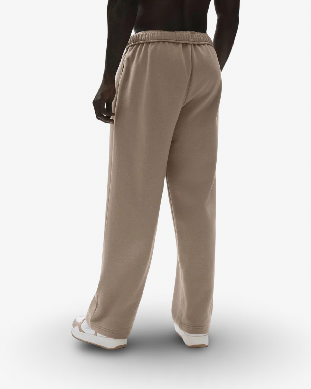 ALO ACCOLADE STRAIGHT LEG JOGGERS IN GRAVEL