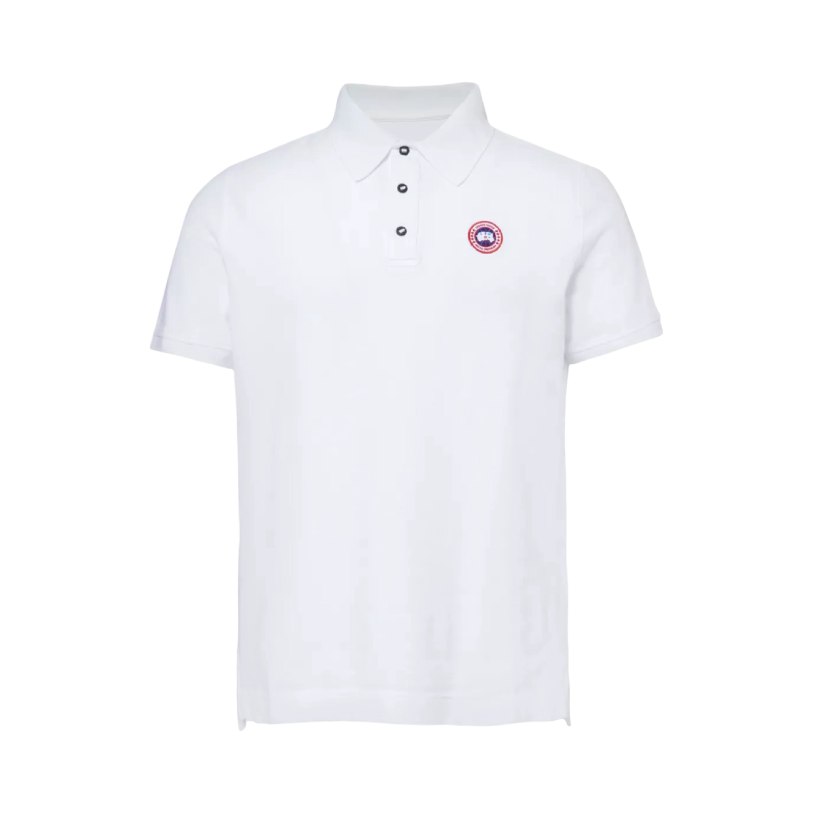 CANADA GOOSE BECKLEY LOGO PATCH POLO SHIRT