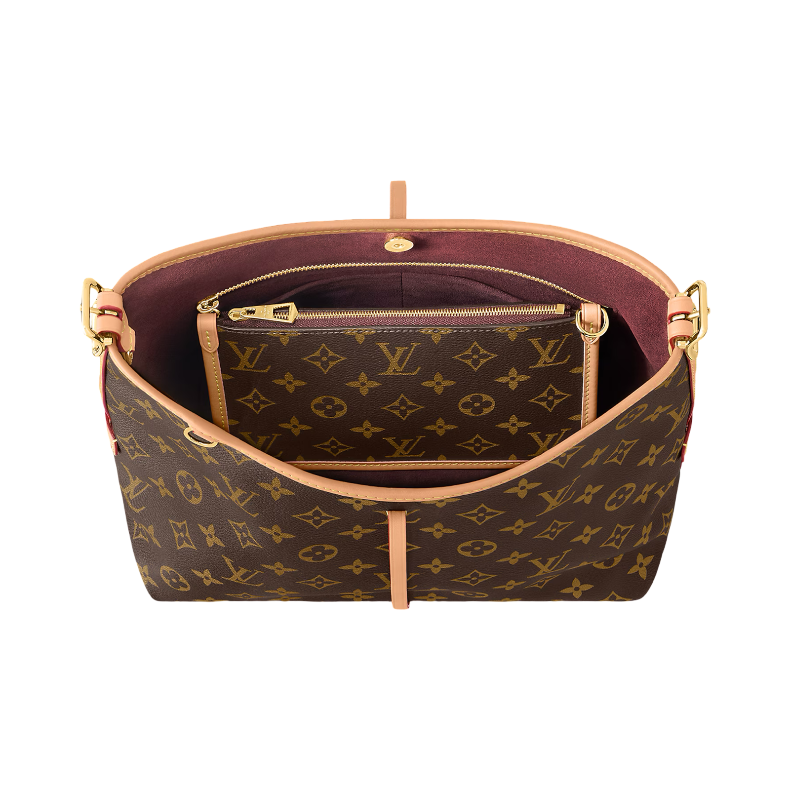 LOUIS VUITTON PRE-LOVED CARRYALL PM BAG