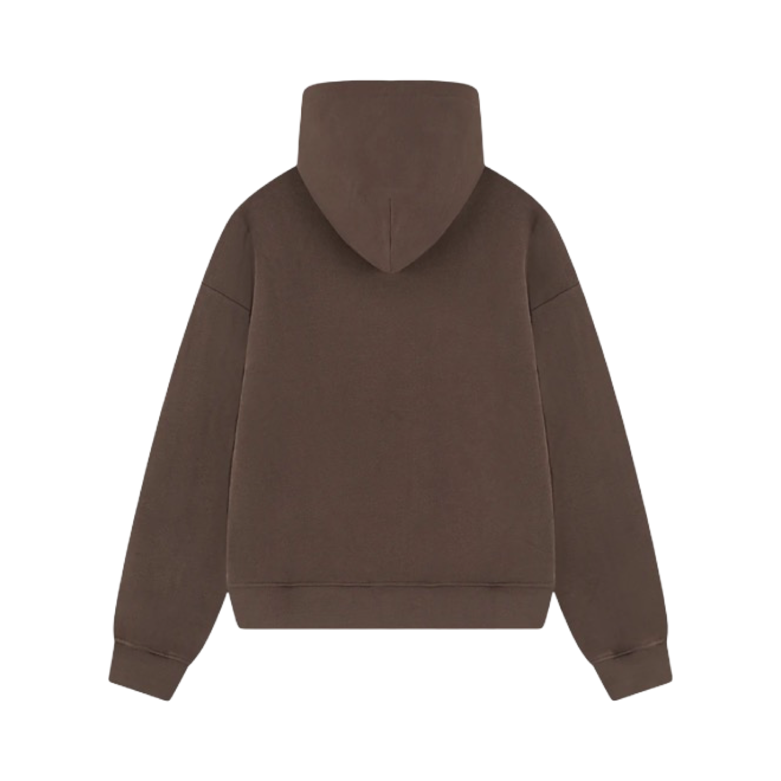 THE COUTURE CLUB EMBROIDERED CTRE ZIP THROUGH HOODIE CHOCOLATE