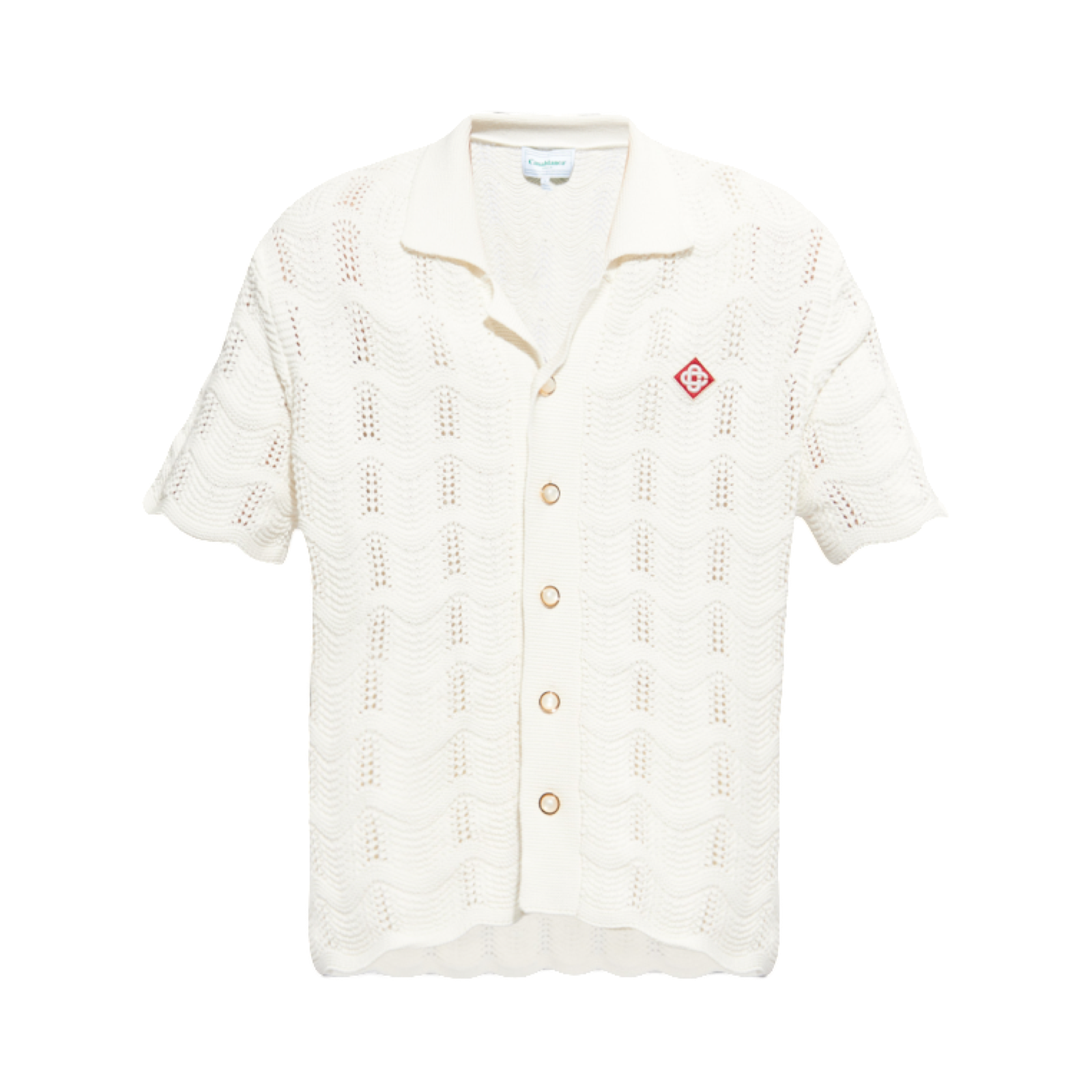 CASABLANCA CROCHET SHIRT
