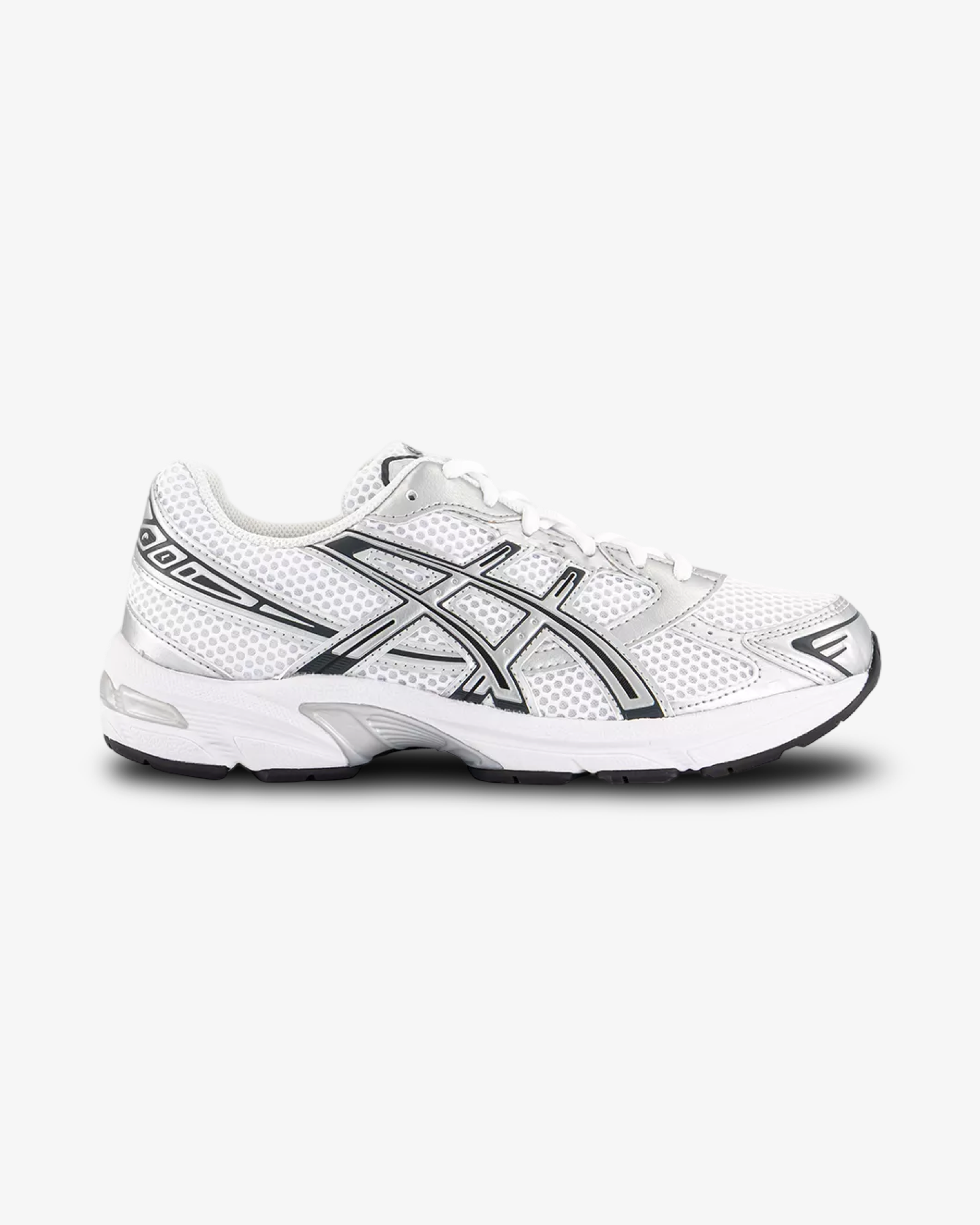 ASICS GEL 1130 WHITE PURE SILVER BLACK trainer product image
