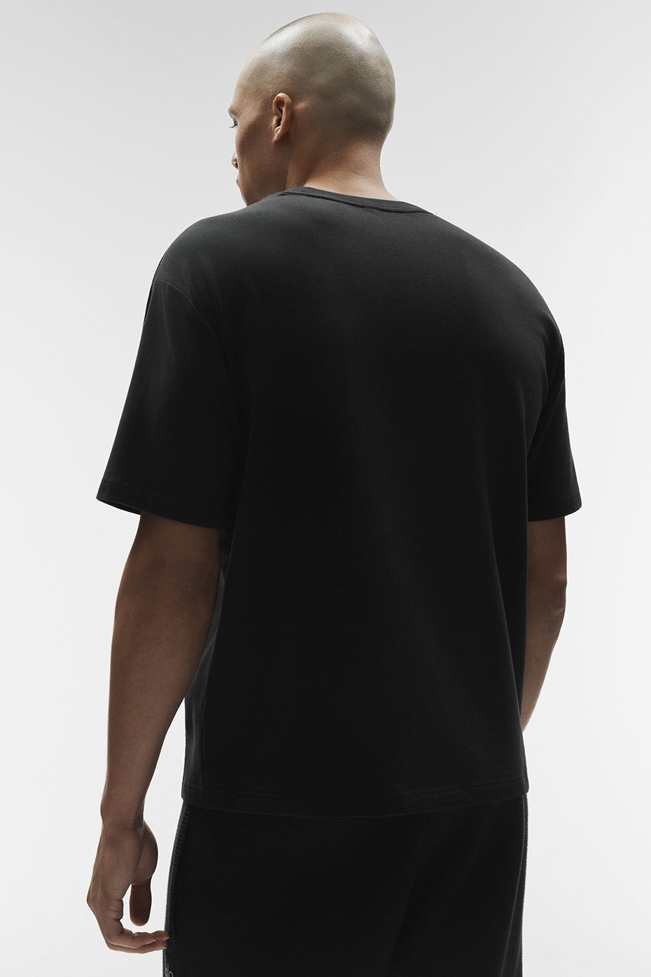 Alo Double Take Short Sleeve - Black