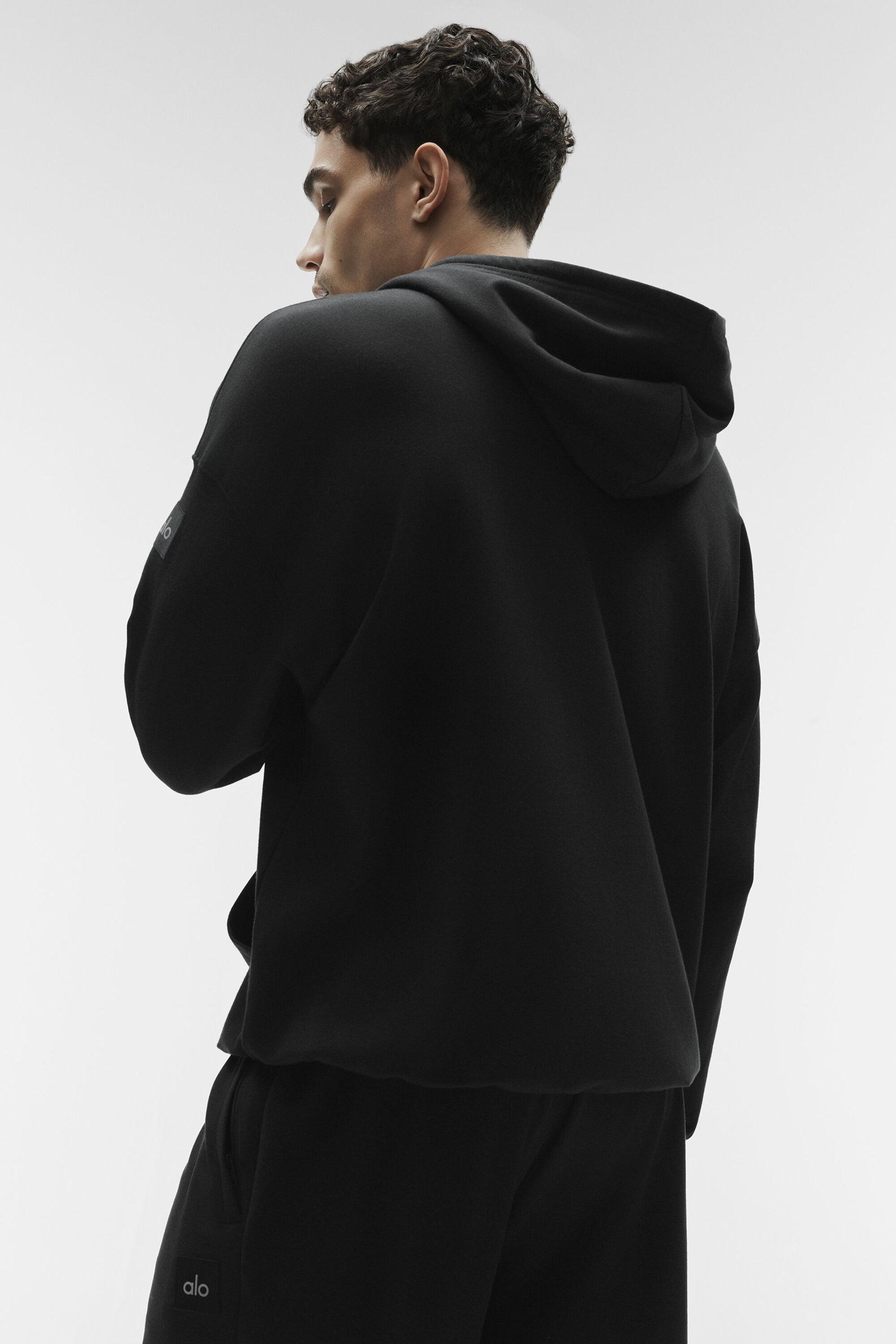 Alo Double Take Hoodie - Black