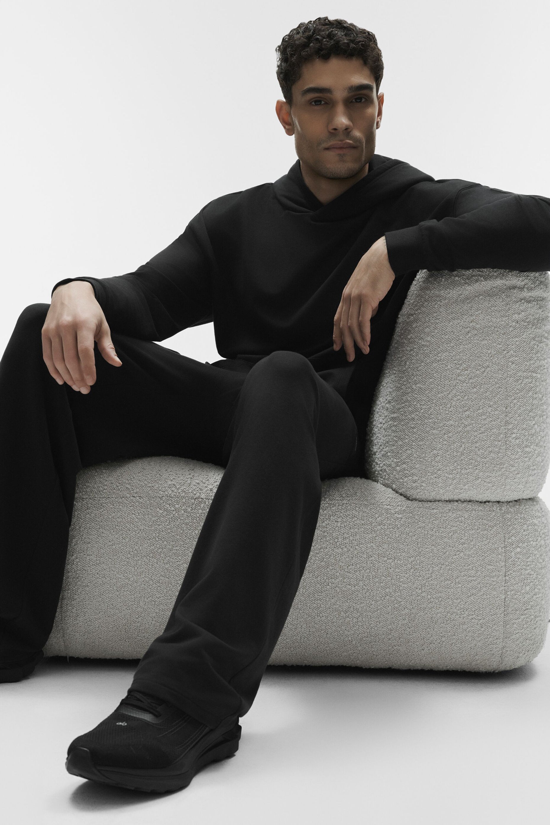 Alo Double Take Hoodie - Black