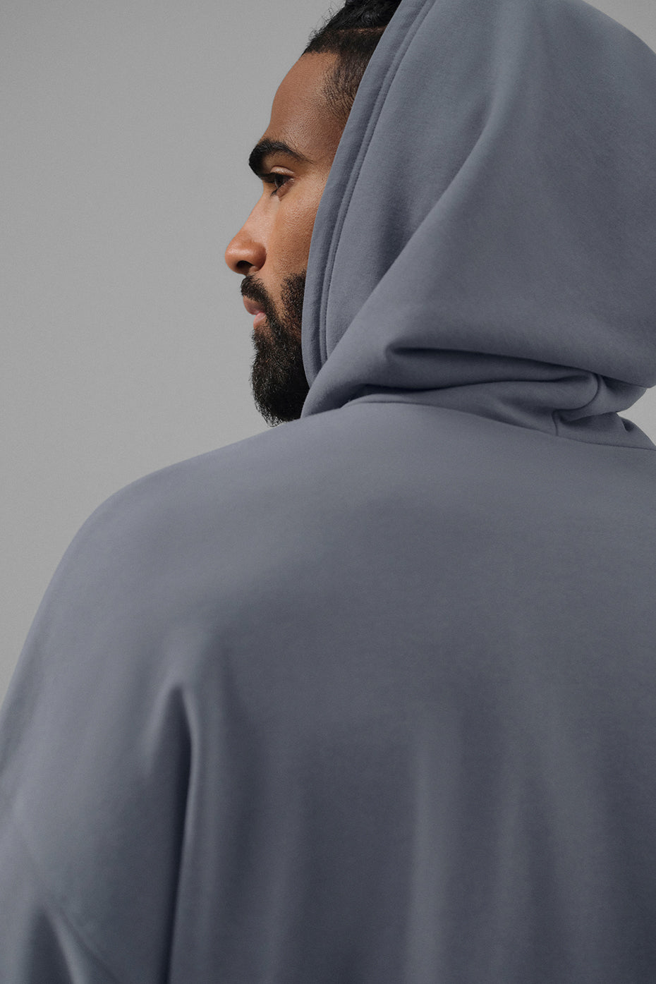 Alo Double Take Hoodie - Steel Gray