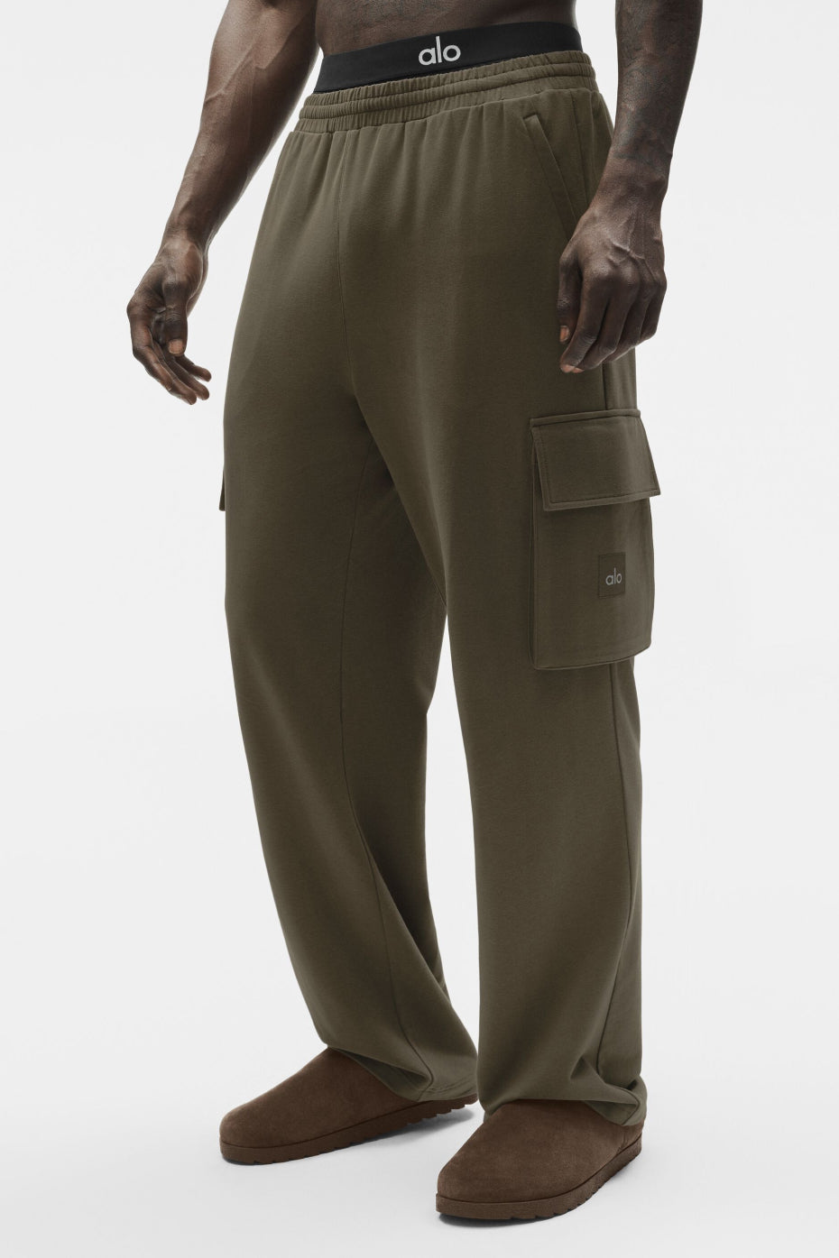 Alo Double Take Cargo Pant - Olive Tree