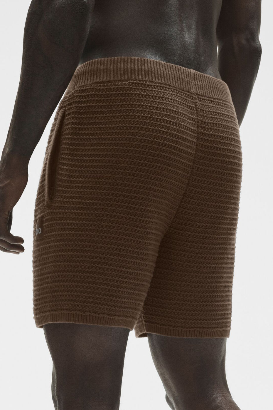 Alo 5" Shift Knit Short - Espresso