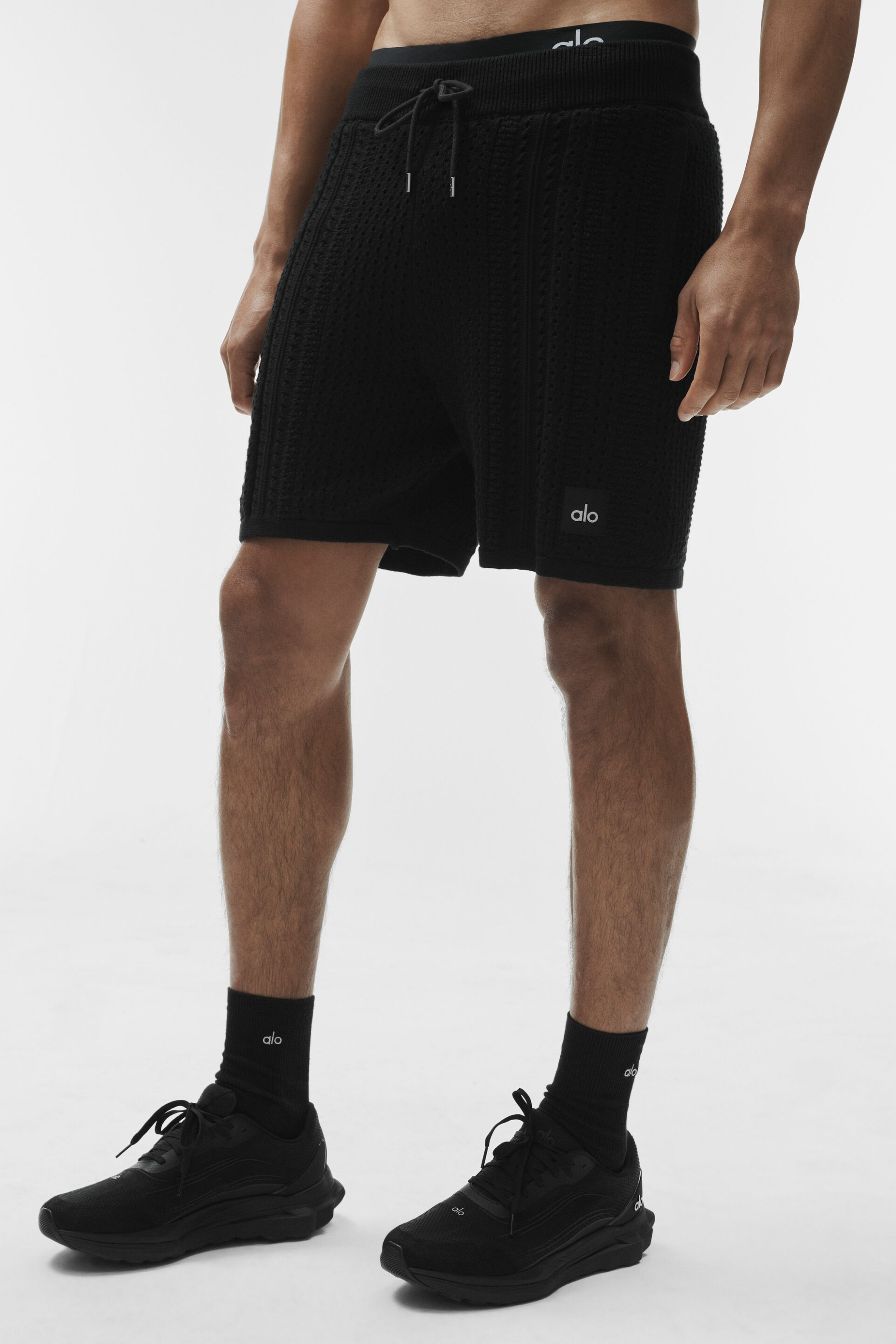 Alo 7" Coastline Knit Short - Black