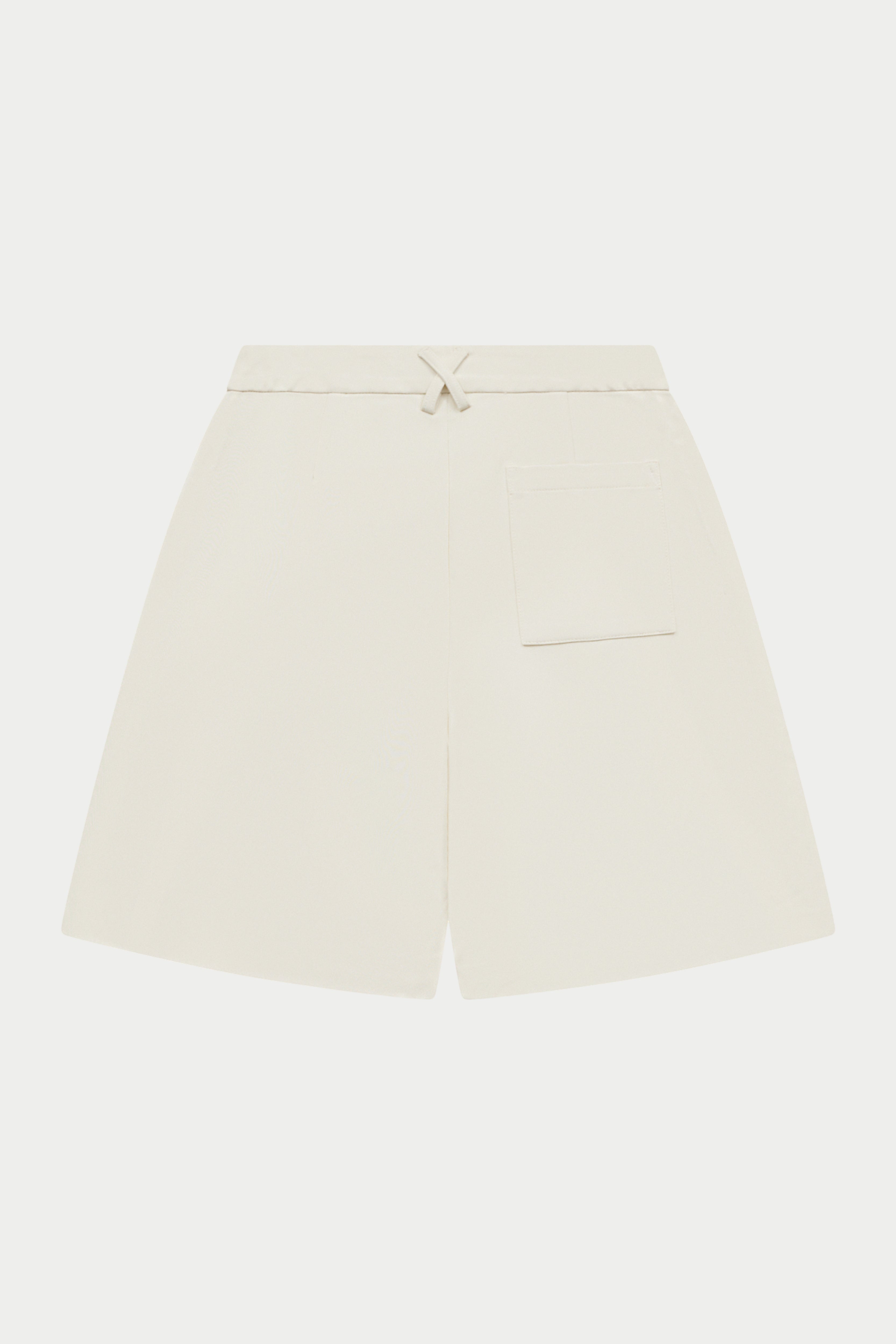 LONGLINE BERMUDA SHORTS - OFF WHITE