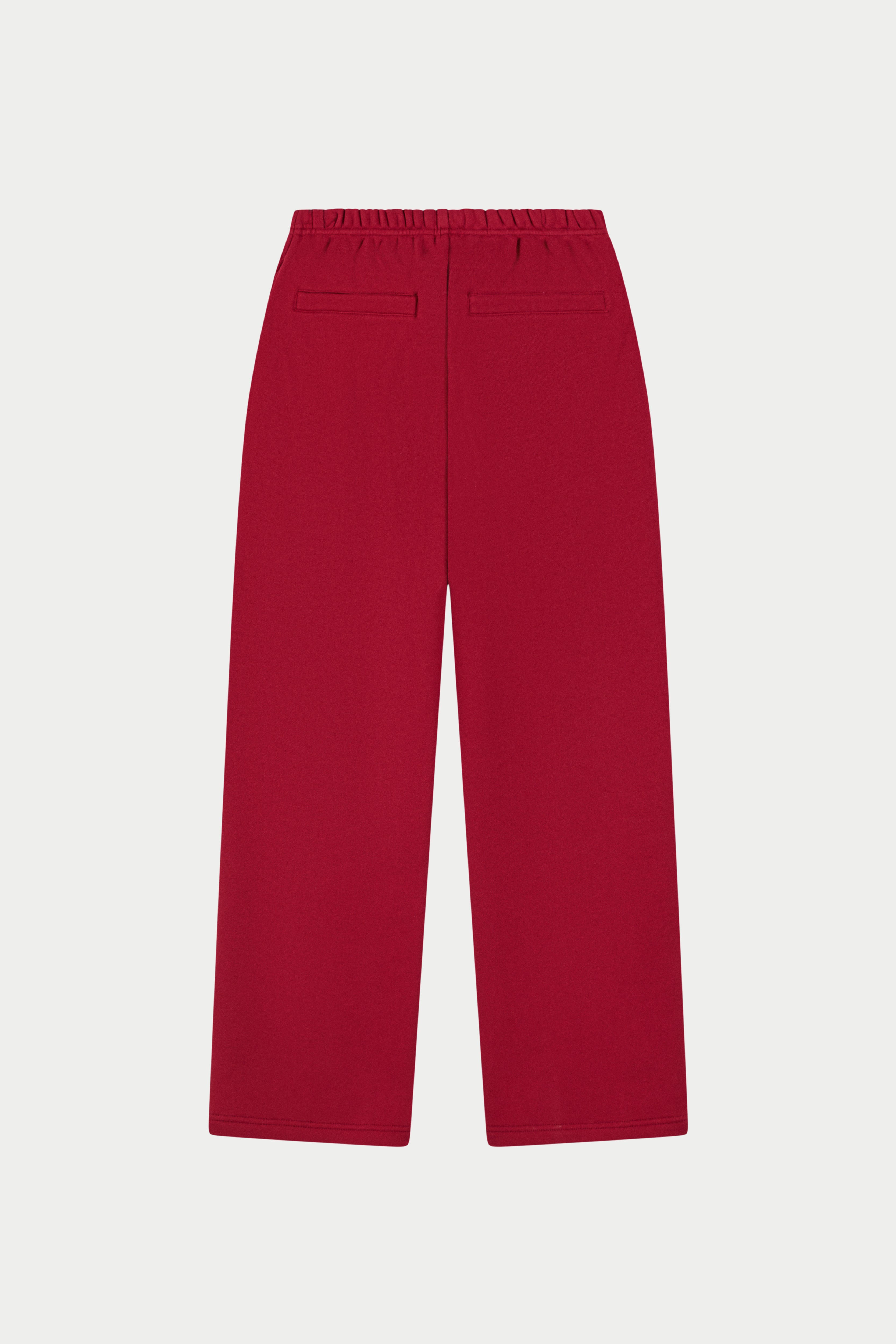 CTRE STRAIGHT LEG JOGGERS - CHERRY