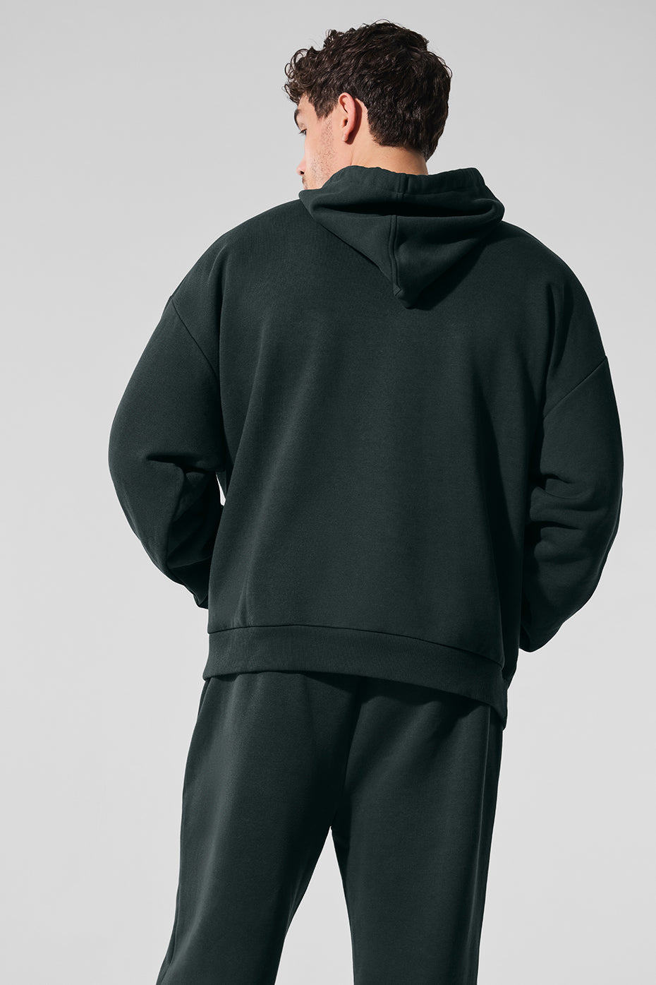 Alo Accolade Hoodie - Charcoal Green