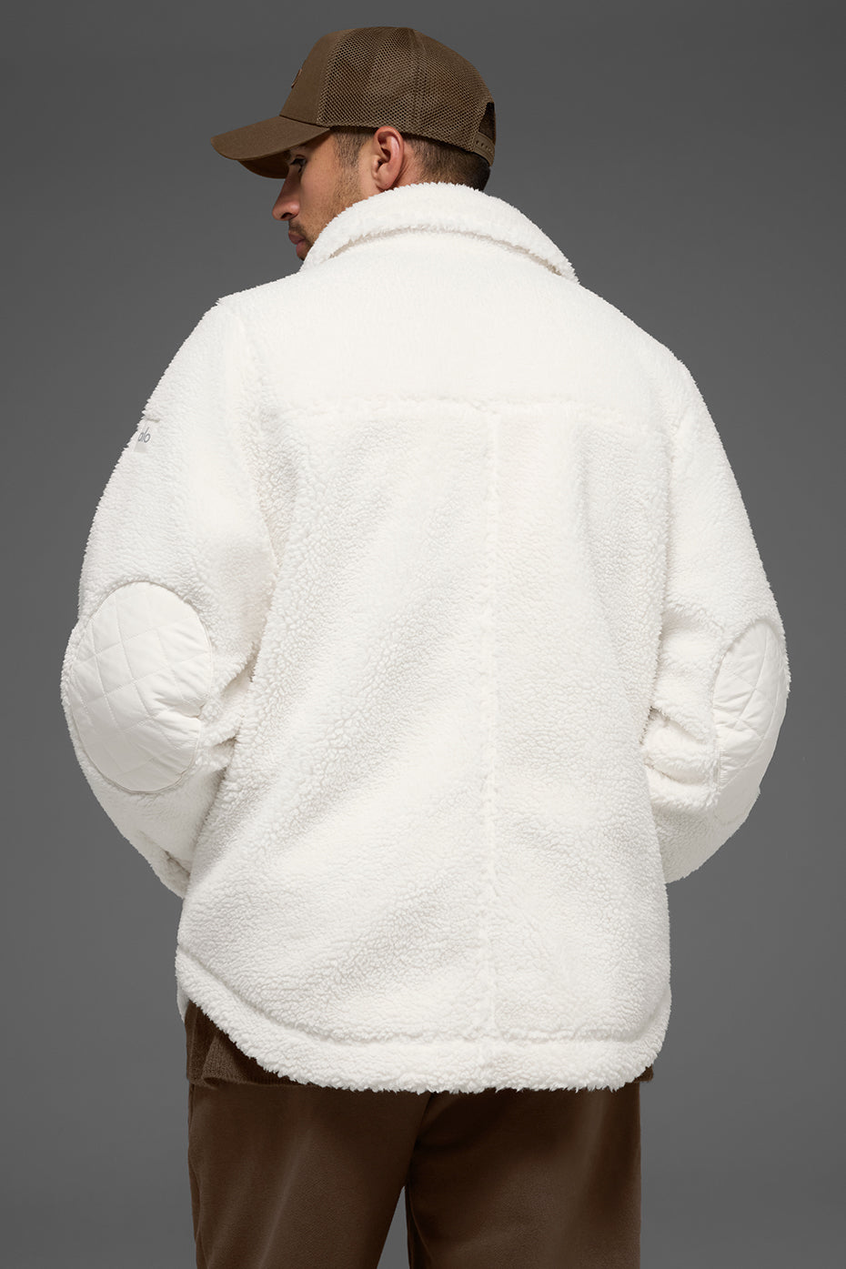 Alo Sherpa Edge Shacket - Ivory