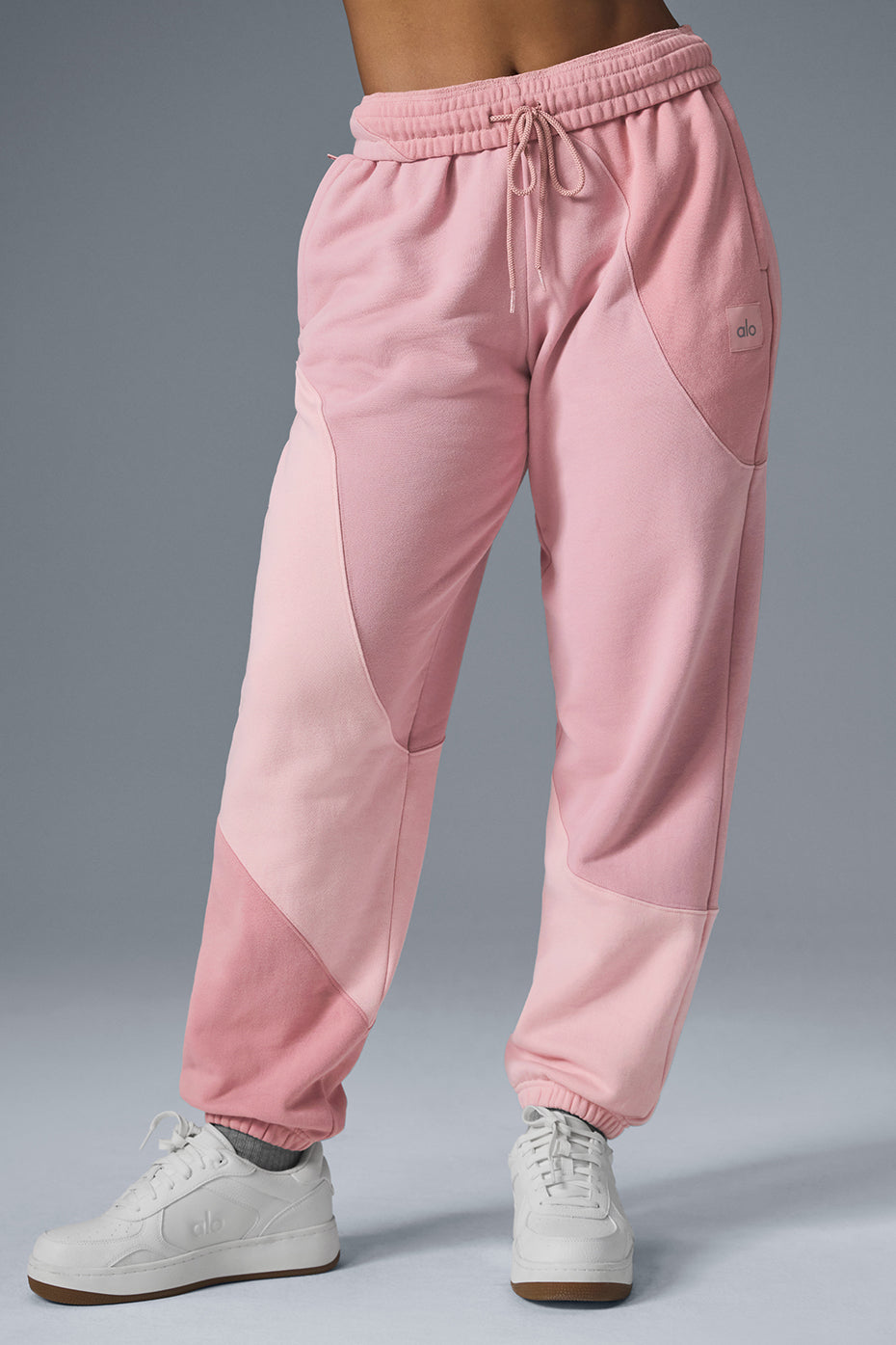 Alo Make Waves Sweatpant - Sunset Pink Tonal