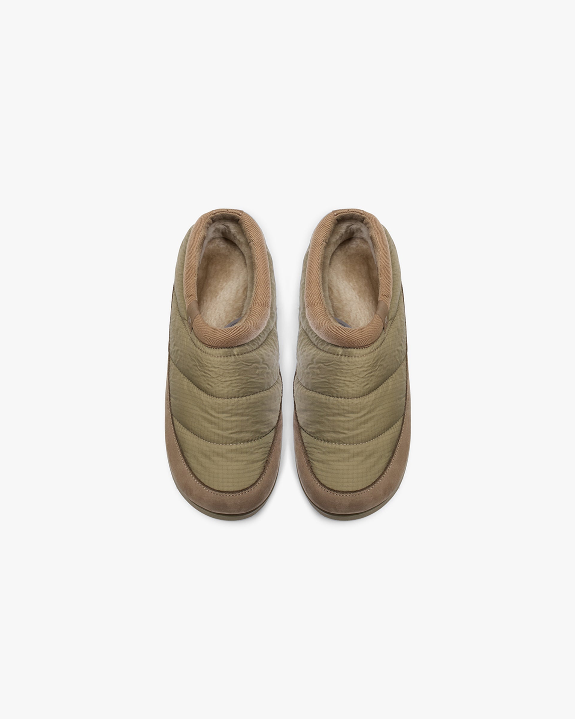 WINTER MULE NYLON - TAUPE