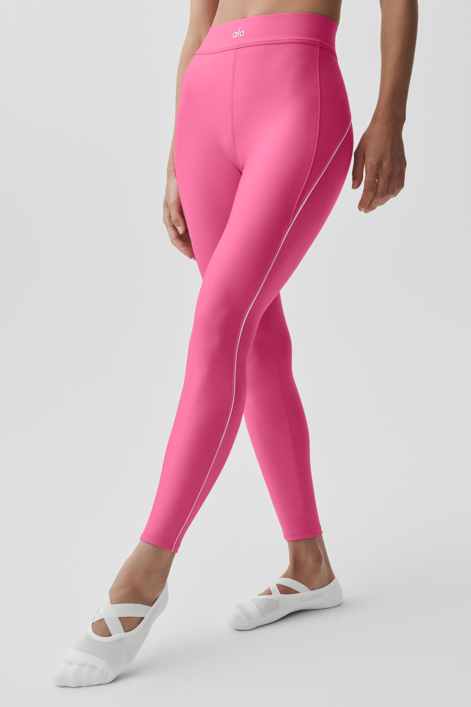Alo Airlift High-Waist 7/8 Speedwork Legging - Paradise Pink