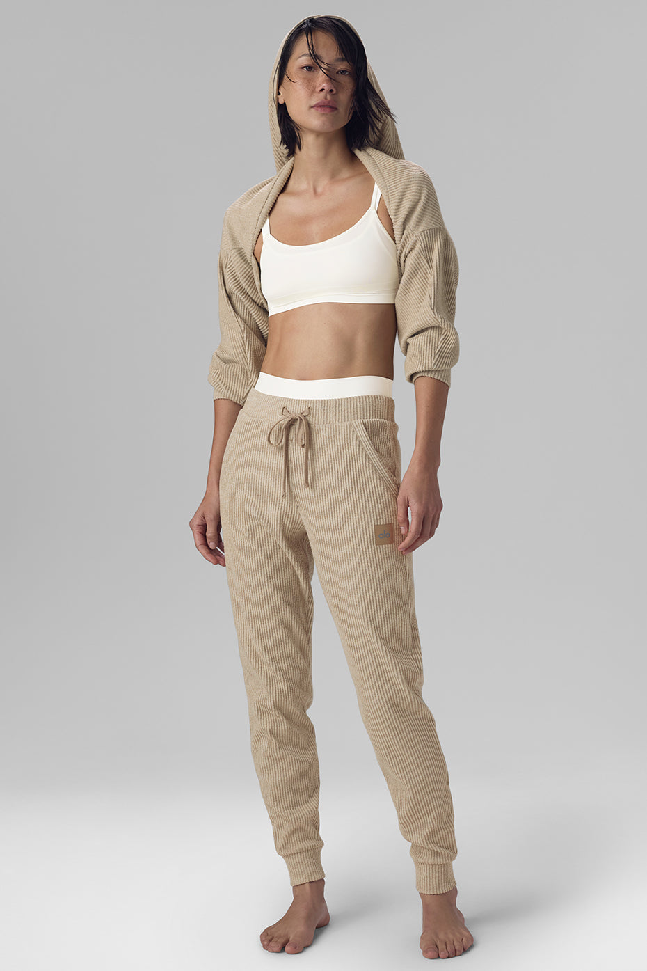 Alo Muse Sweatpant - Gravel Heather
