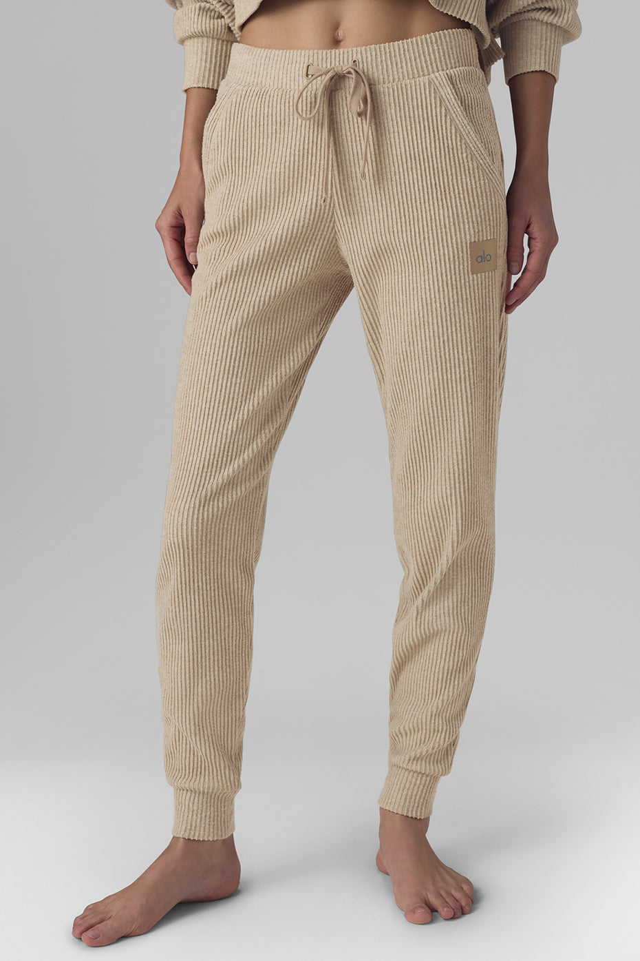 Alo Muse Sweatpant - Gravel Heather