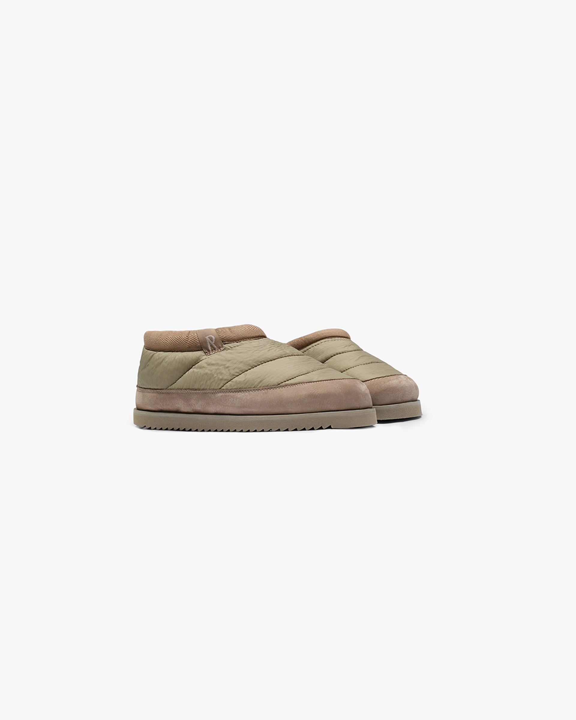 WINTER MULE NYLON - TAUPE