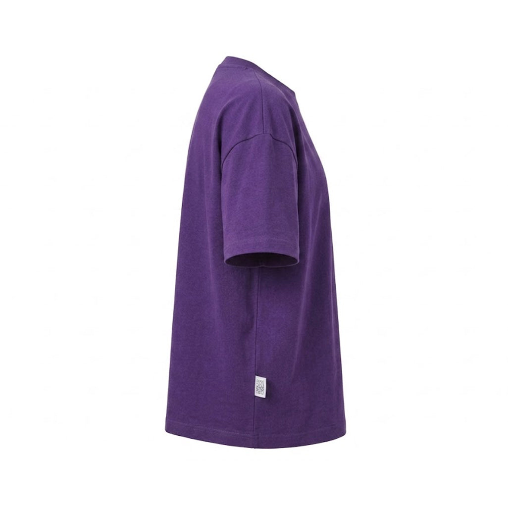 Loewe Pocket Tonal Logo Relaxed Fit T-Shirt Purple